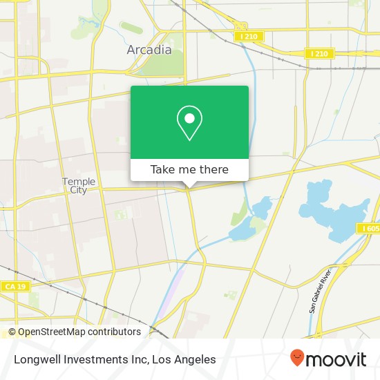 Mapa de Longwell Investments Inc