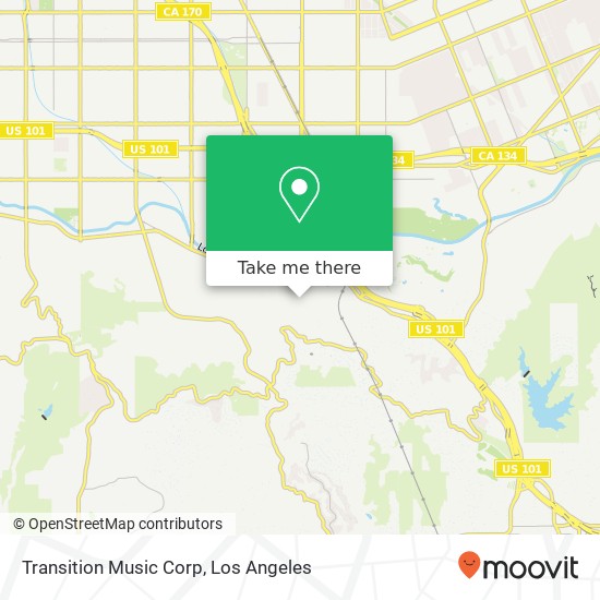 Transition Music Corp map