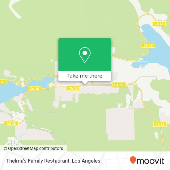 Mapa de Thelma's Family Restaurant