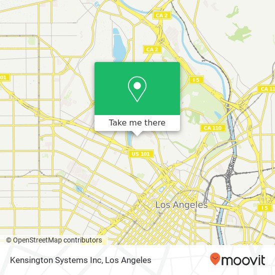 Kensington Systems Inc map