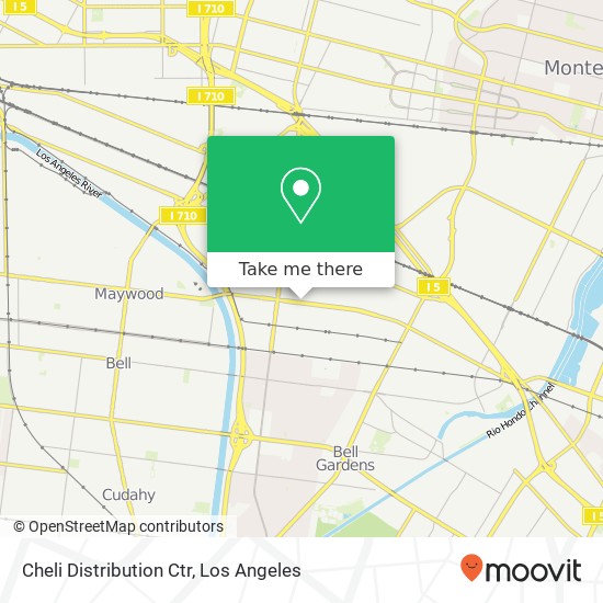 Cheli Distribution Ctr map