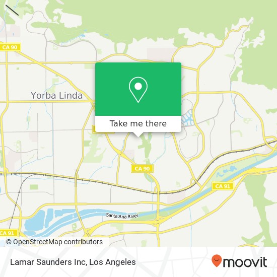 Lamar Saunders Inc map