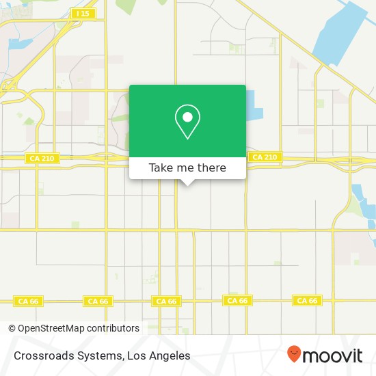 Crossroads Systems map