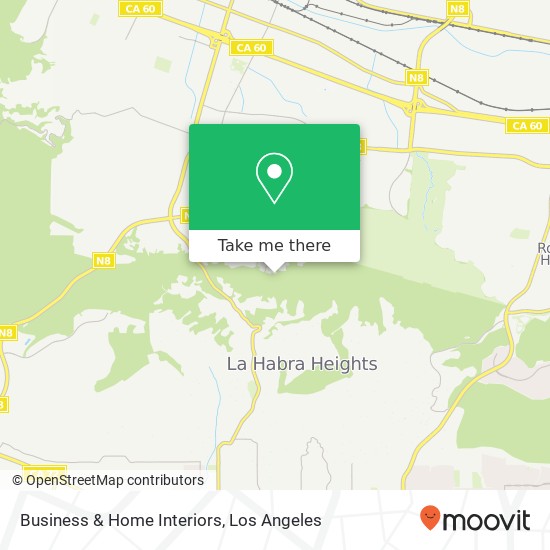 Business & Home Interiors map