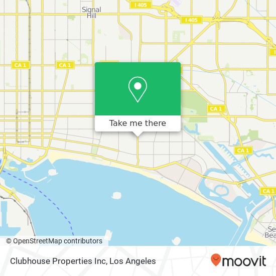 Clubhouse Properties Inc map