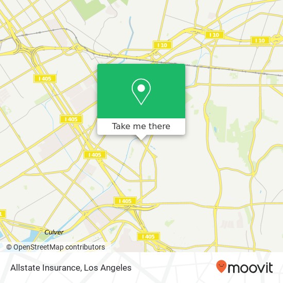 Mapa de Allstate Insurance