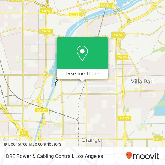 DRE Power & Cabling Contrs I map