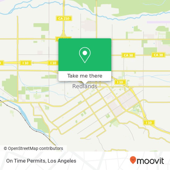 On Time Permits map