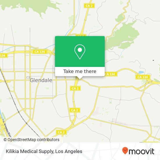 Mapa de Kilikia Medical Supply