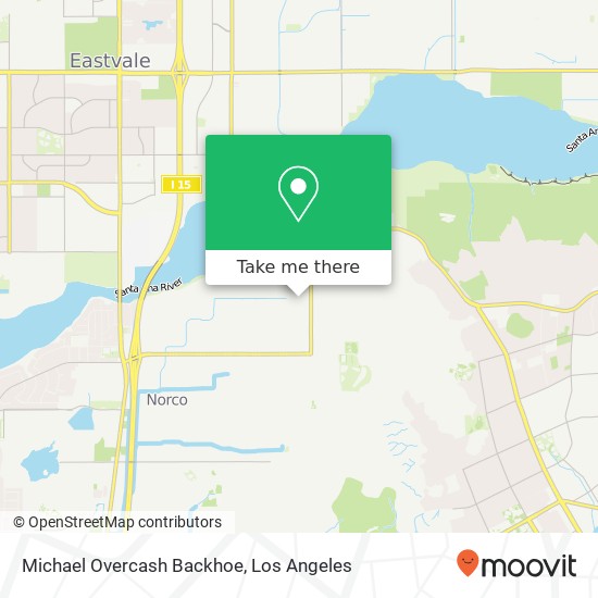 Mapa de Michael Overcash Backhoe