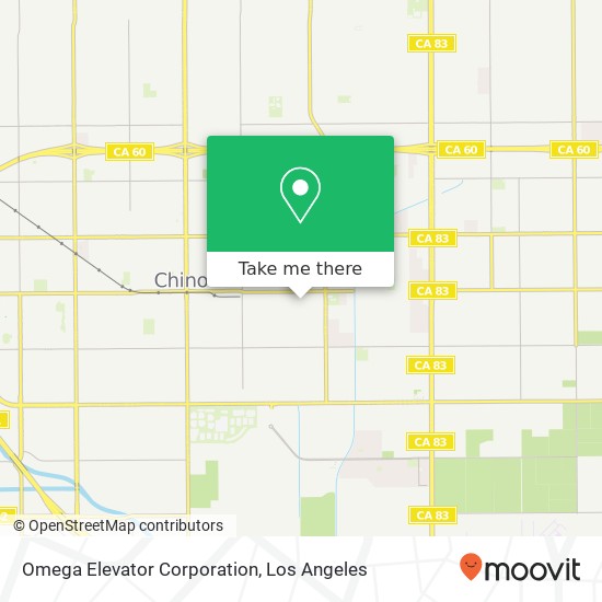Omega Elevator Corporation map