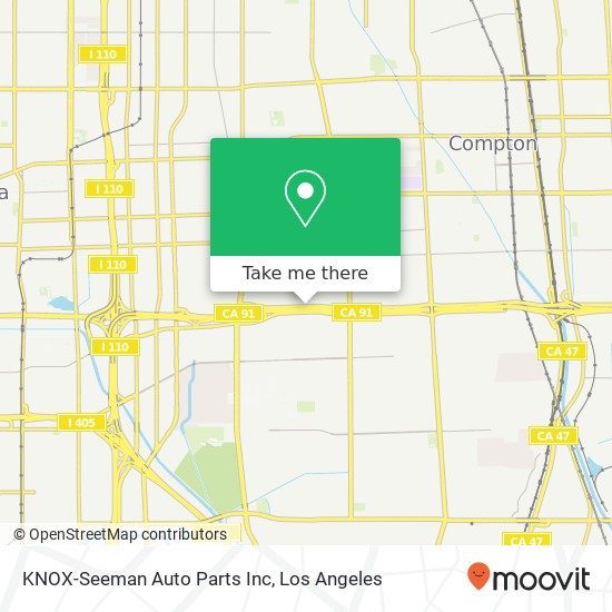 KNOX-Seeman Auto Parts Inc map