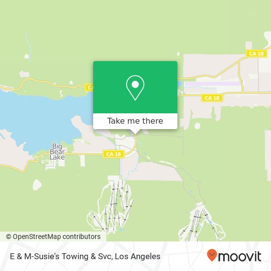 Mapa de E & M-Susie's Towing & Svc