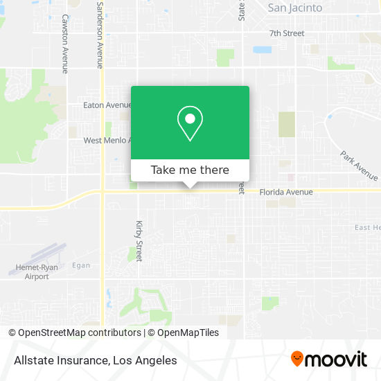 Allstate Insurance map