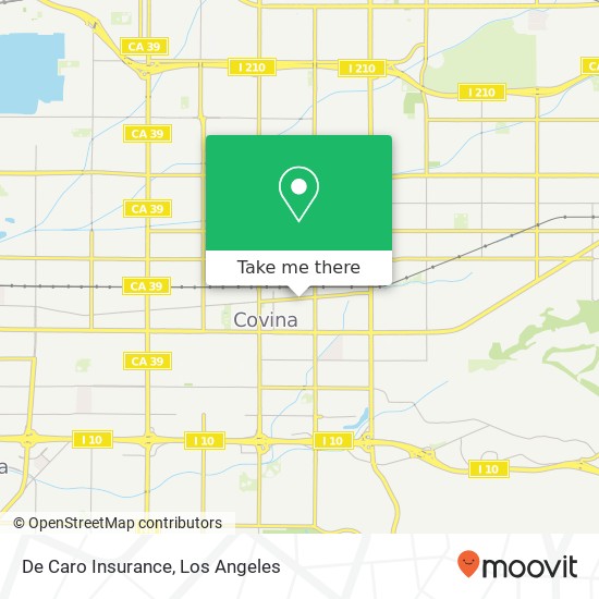 De Caro Insurance map