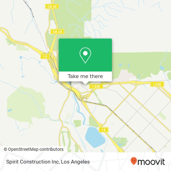 Spirit Construction Inc map
