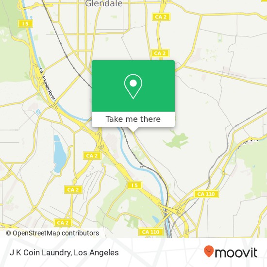 J K Coin Laundry map