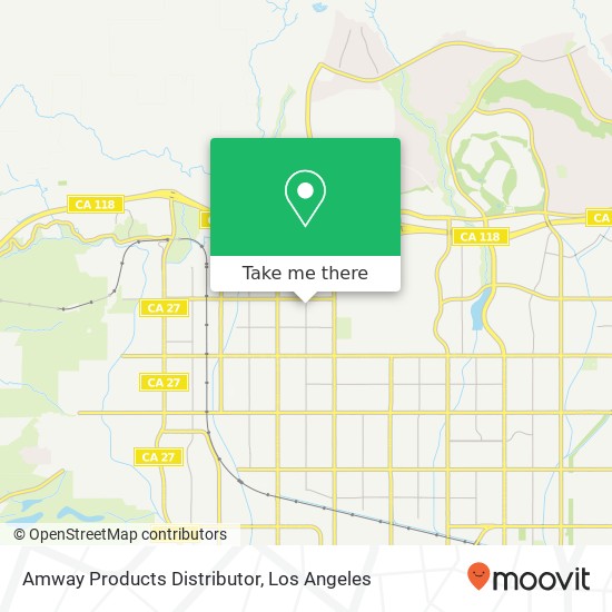 Amway Products Distributor map