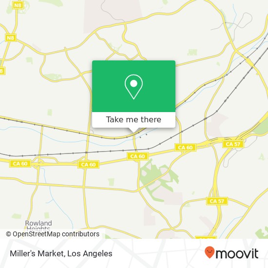 Mapa de Miller's Market