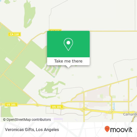 Veronicas Gifts map