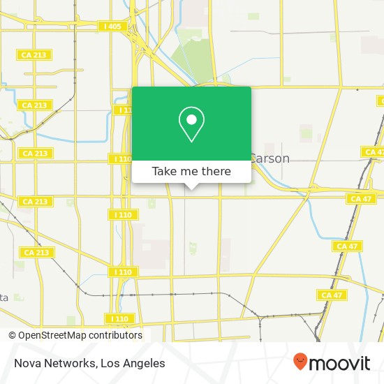 Nova Networks map