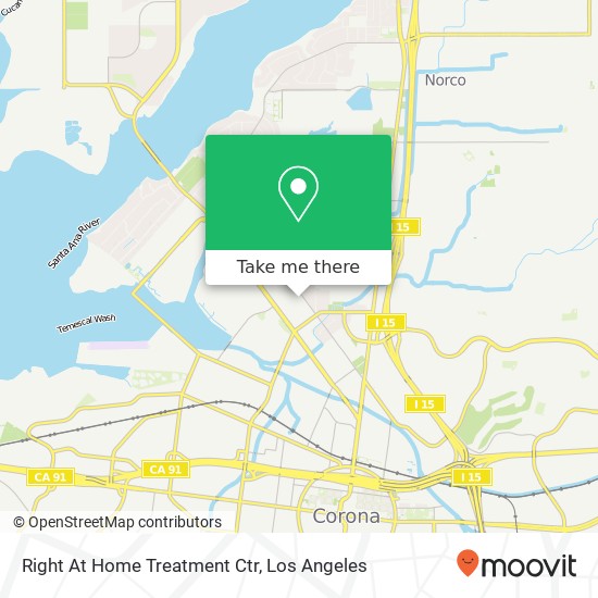 Mapa de Right At Home Treatment Ctr