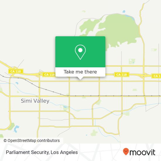 Parliament Security map