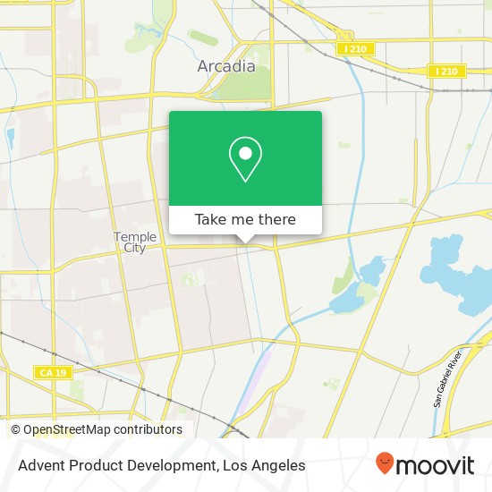 Mapa de Advent Product Development