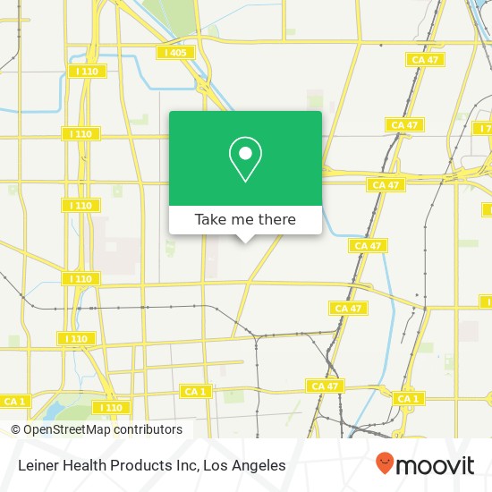 Leiner Health Products Inc map