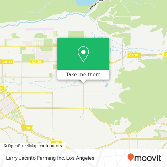 Mapa de Larry Jacinto Farming Inc