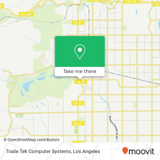 Trade Tek Computer Systems map