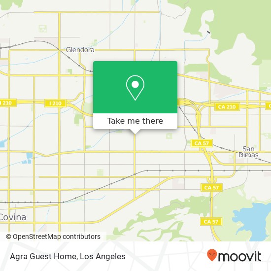 Agra Guest Home map
