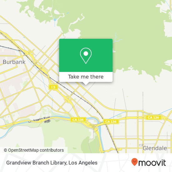 Mapa de Grandview Branch Library