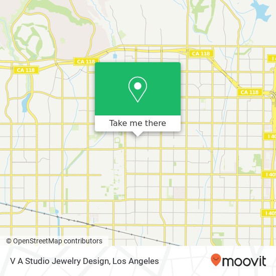 Mapa de V A Studio Jewelry Design