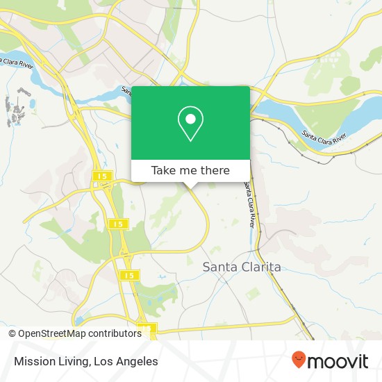 Mission Living map