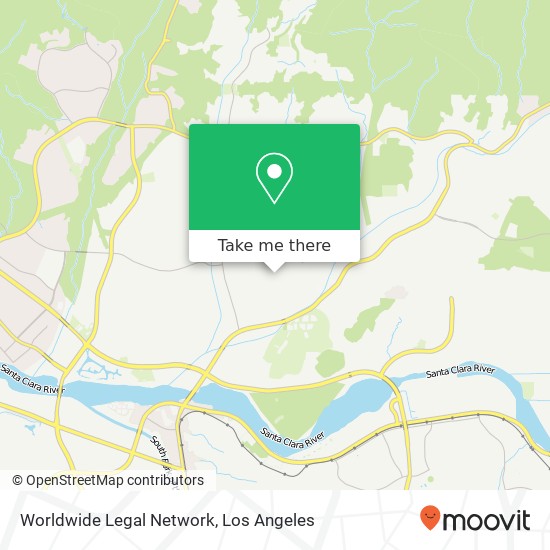 Mapa de Worldwide Legal Network