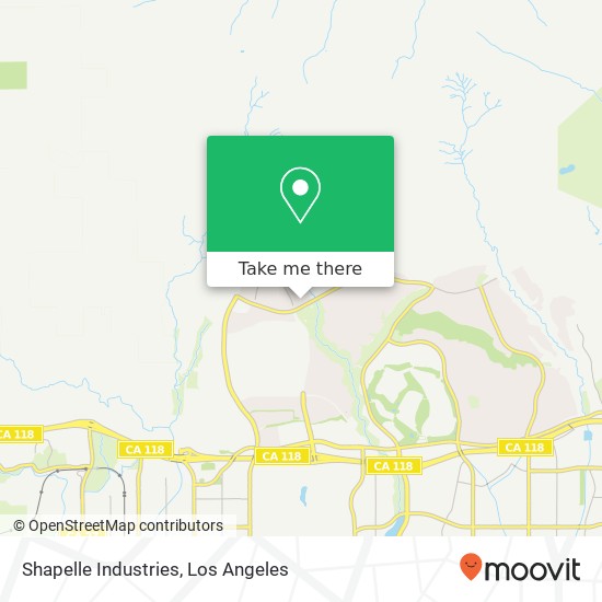 Mapa de Shapelle Industries