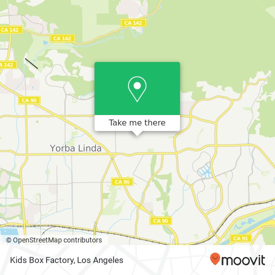 Mapa de Kids Box Factory