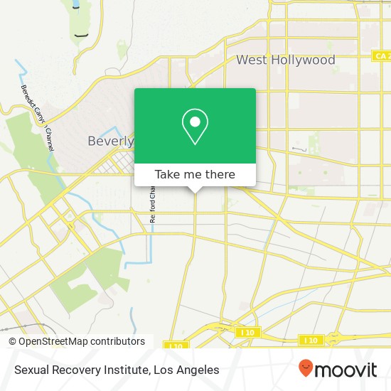Mapa de Sexual Recovery Institute