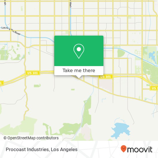Procoast Industries map
