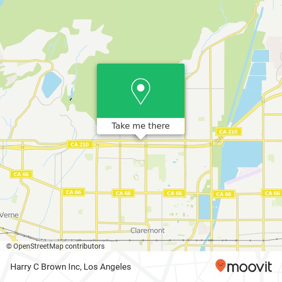 Harry C Brown Inc map