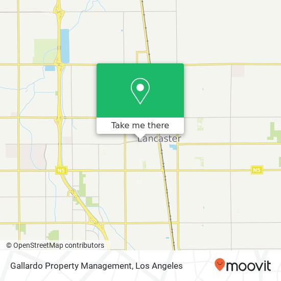 Gallardo Property Management map