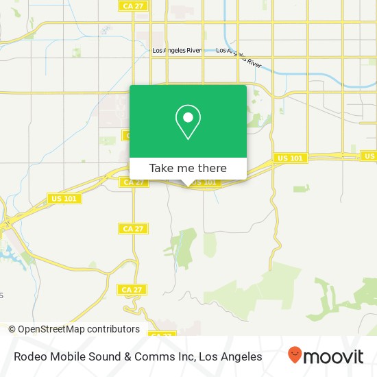 Rodeo Mobile Sound & Comms Inc map