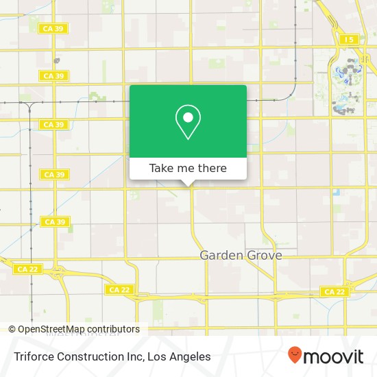 Triforce Construction Inc map