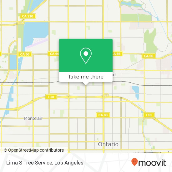 Lima S Tree Service map