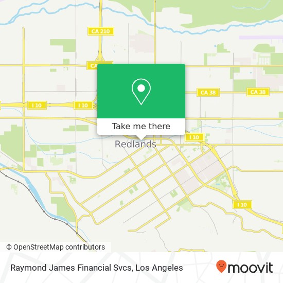 Mapa de Raymond James Financial Svcs