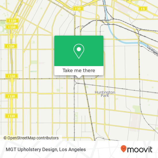 Mapa de MGT Upholstery Design