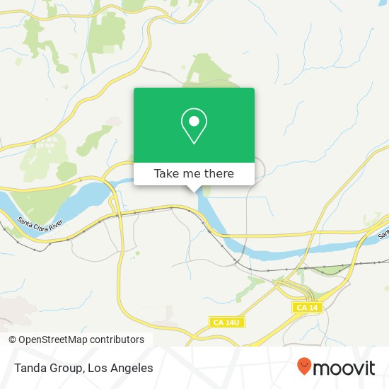 Tanda Group map