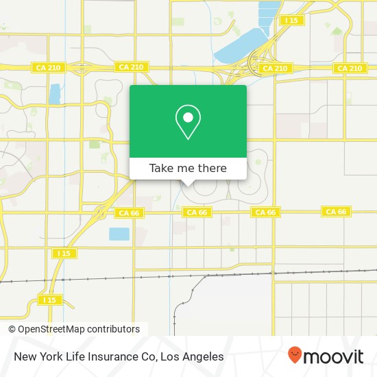 New York Life Insurance Co map