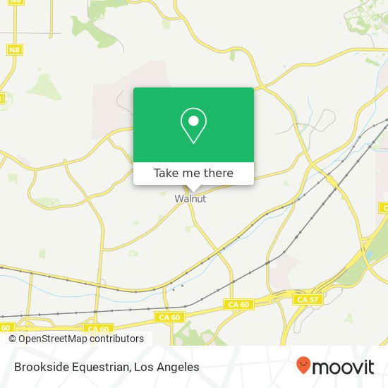 Brookside Equestrian map